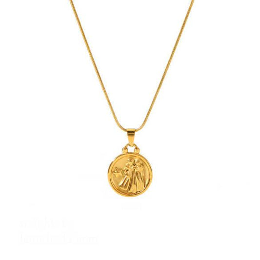 Collana Gemelli Segno Zodiacale