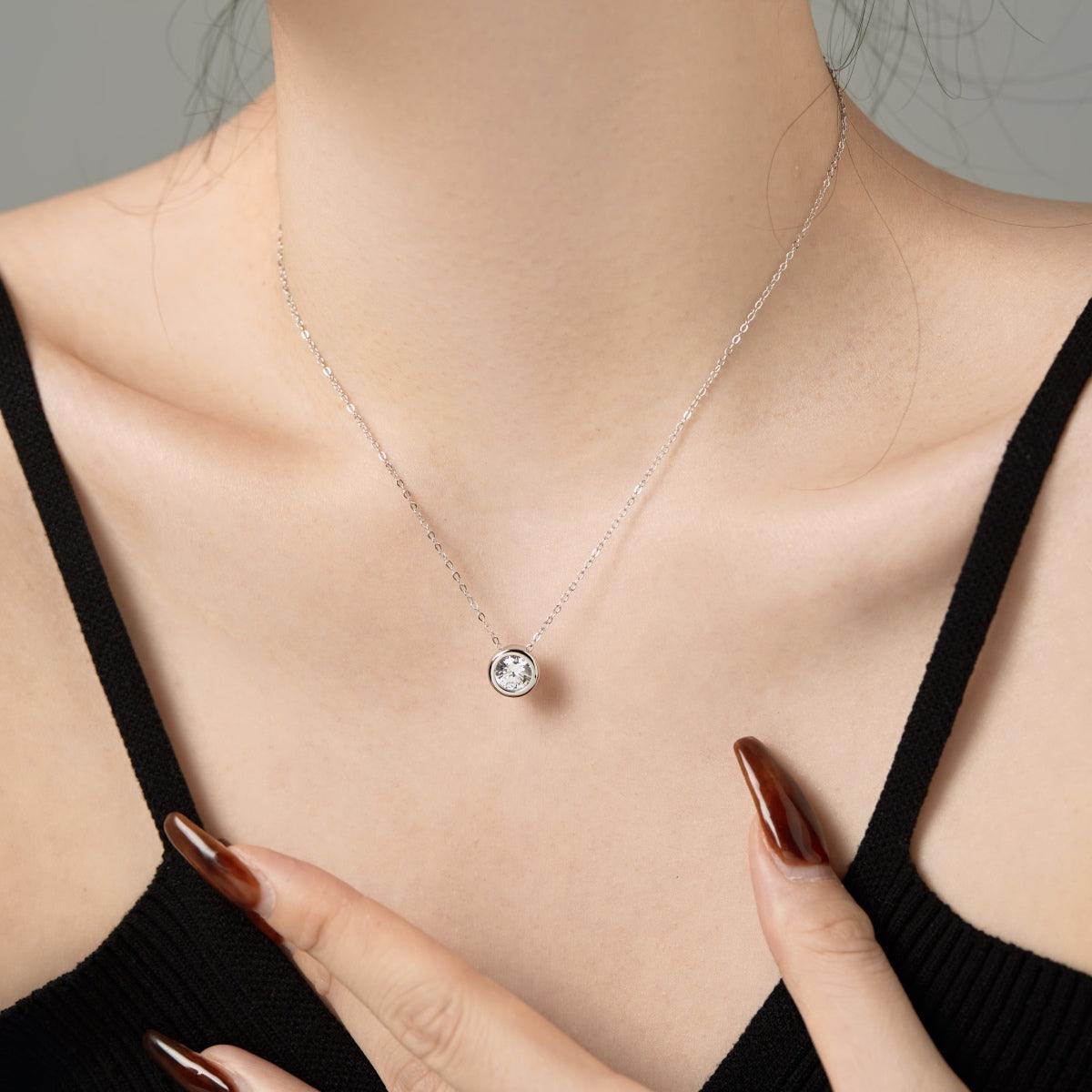 Collana punto luce in argento Cucciola Gioielli