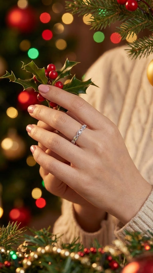 Anello Crown Rainbow Argento