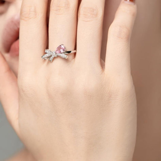 Anello Lady Rosa Argento