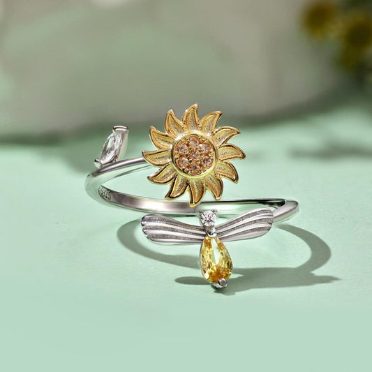 anello_girasole_donna - cucciolagioielli