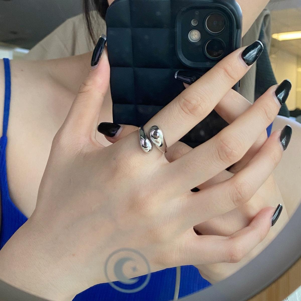 anello_goccia_mercurio_argento di Cucciola Gioielli