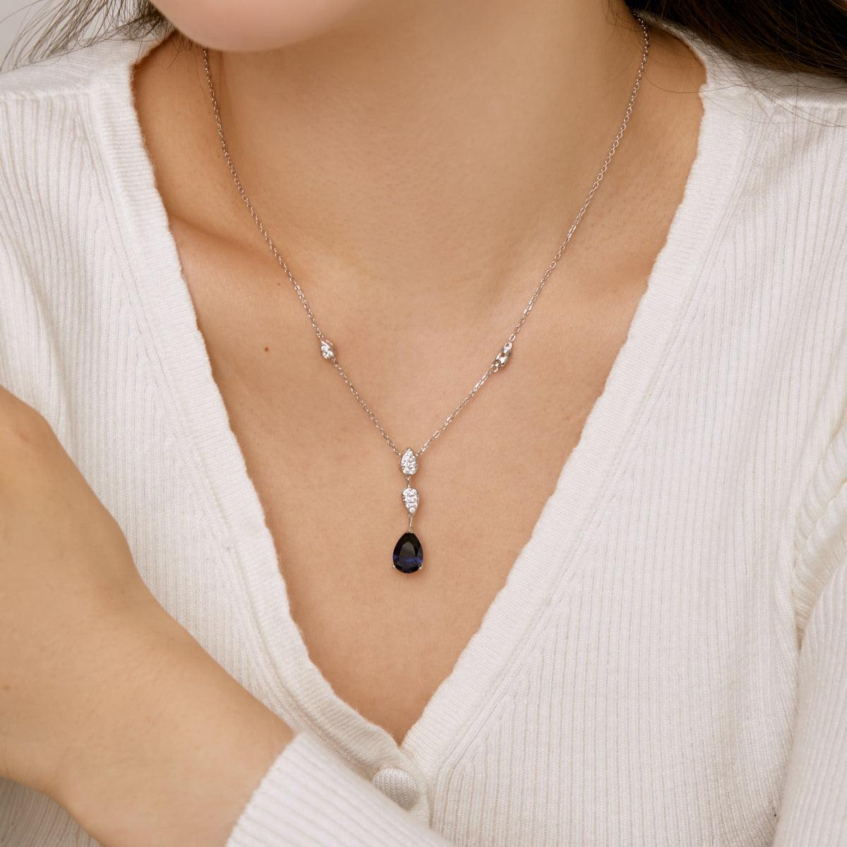 collana_Scilla_in_argento_con_pietra_blu - cucciolagioielli