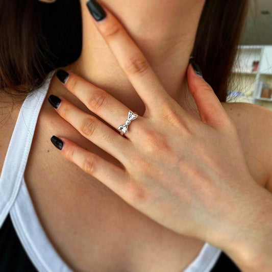 Anello Minnie in Argento | Cucciola Gioielli