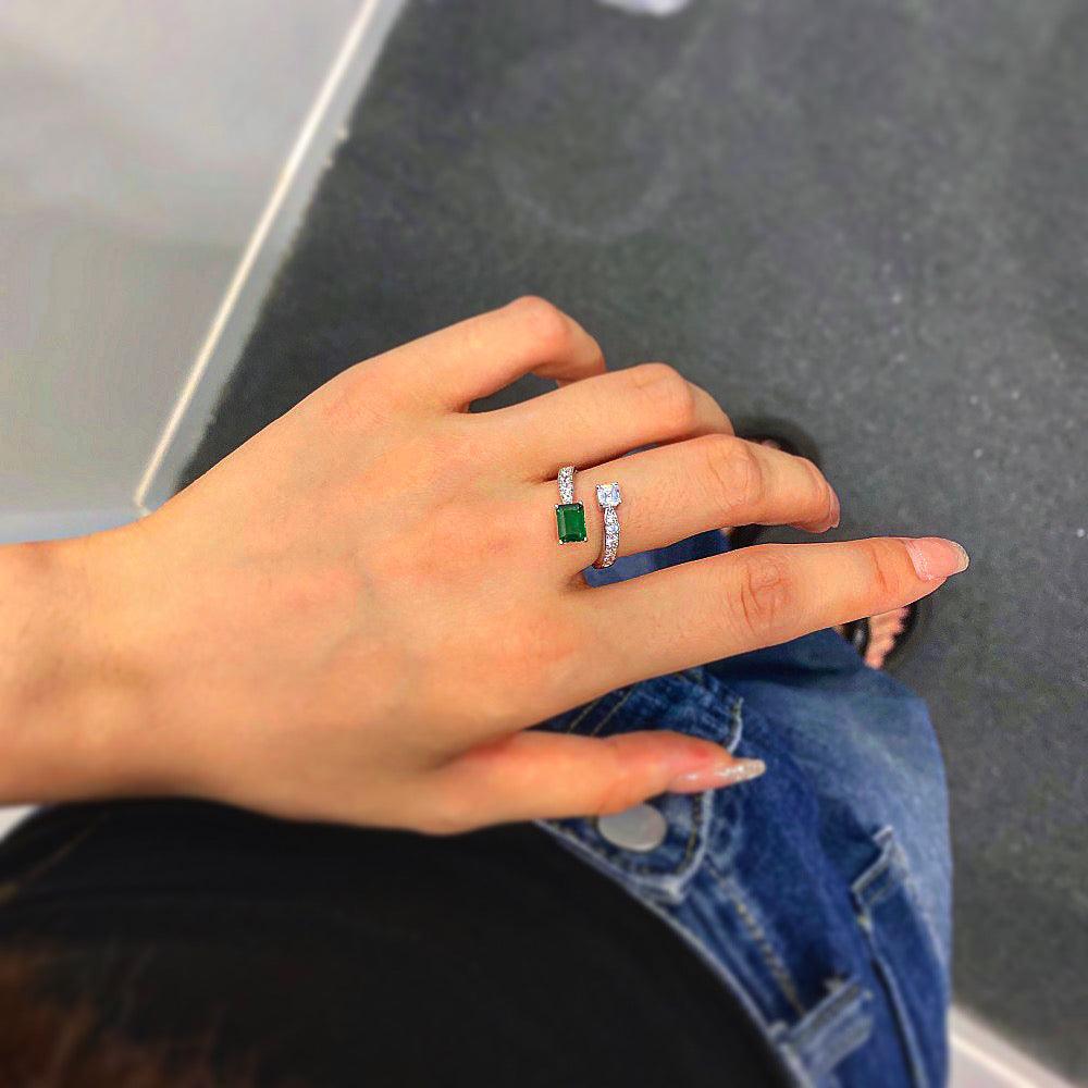 anello_regolabile_pietra_verde - cucciolagioielli