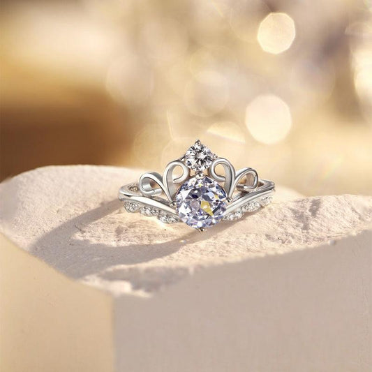 Anello Tiara in Argento di Cucciola Gioielli