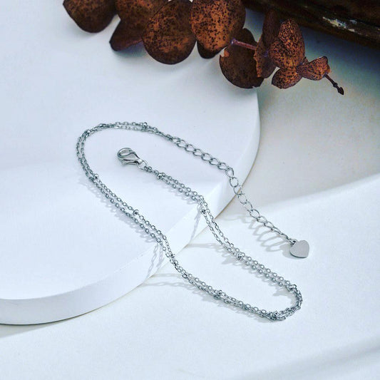 Cavigliera donna in Argento fili di luce | Cucciola Gioielli