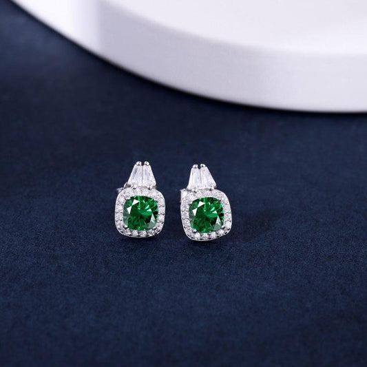 orecchini_pietra_verde_Fortuna - cucciolagioielli