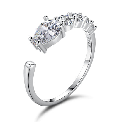 Anello Cometa argento