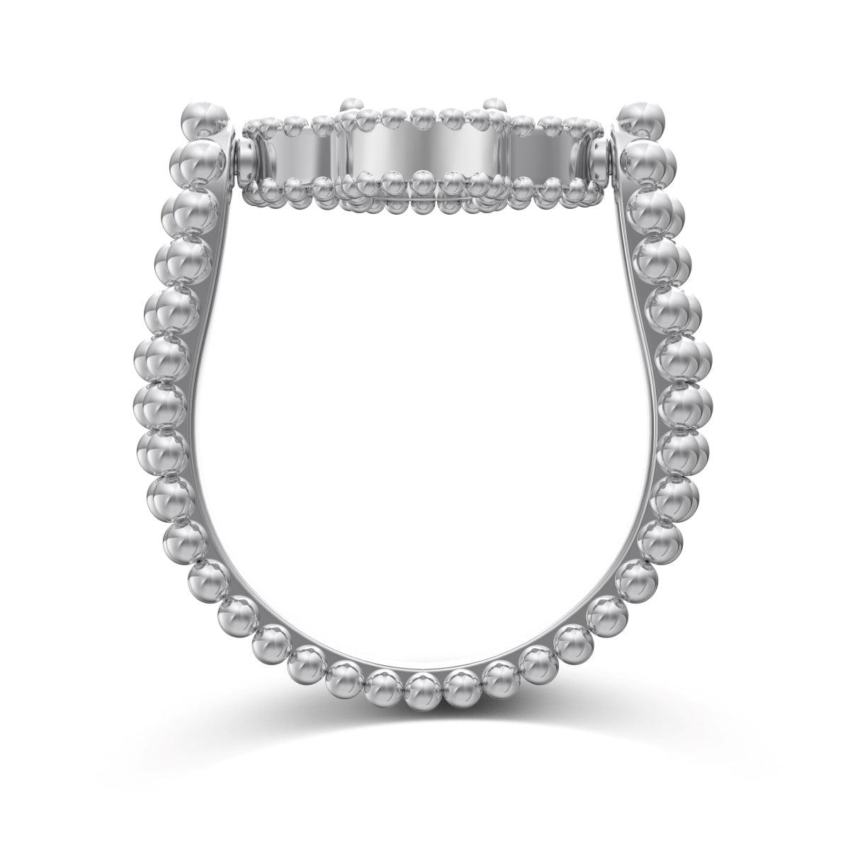 Anello Donna in Argento Quadrifoglio Prive