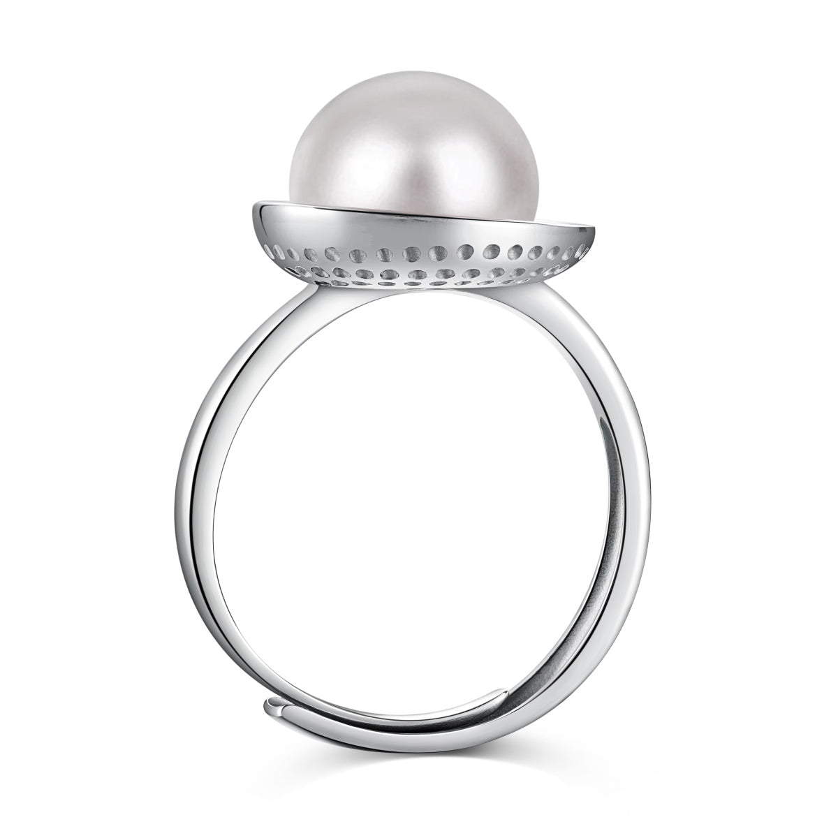 Anello Eclissi Perla 