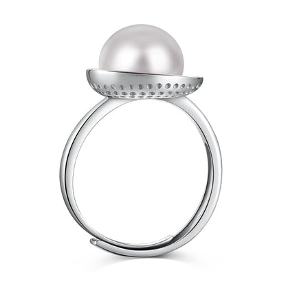 Anello Eclissi Perla 
