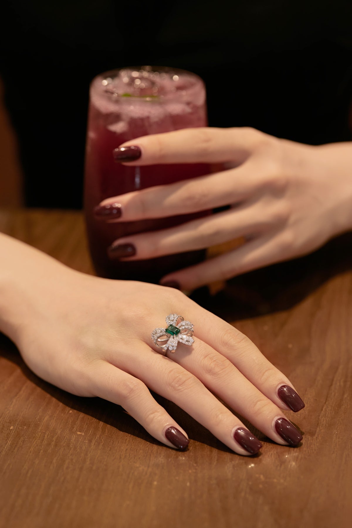 Anello Fiocco in Argento