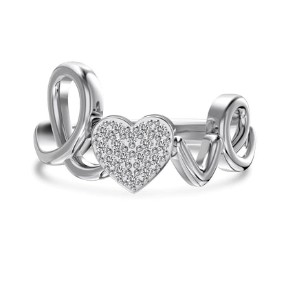 Anello Love argento