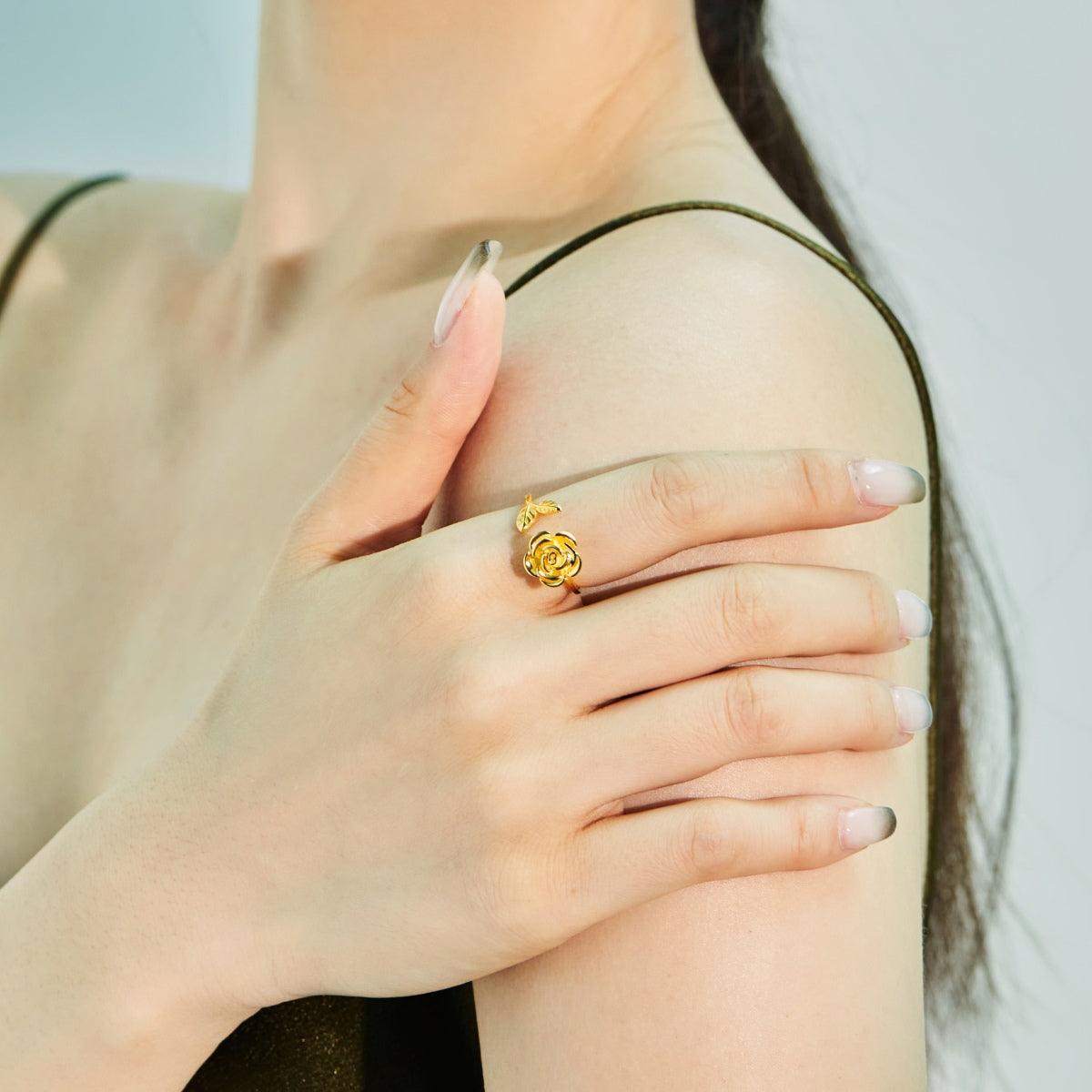 Anello_anti_stress_rosa_in_argento_925 - cucciolagioielli