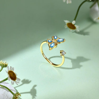 Anello_donna_Farfalla_Oro - cucciolagioielli