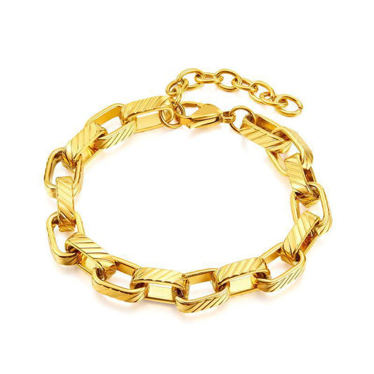Bracciale Chain Gold Acciaio Cucciola