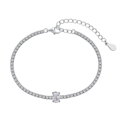 Bracciale Tennis in argento Cucciola Gioielli