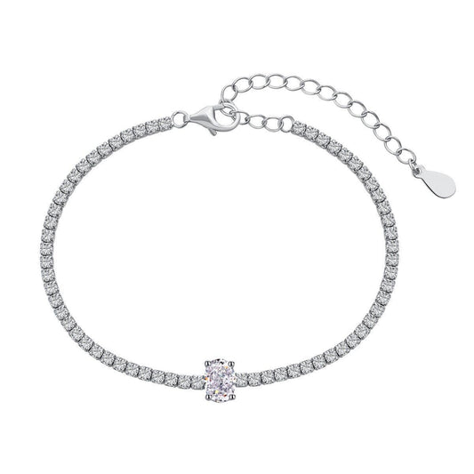 Bracciale Tennis in argento Cucciola Gioielli