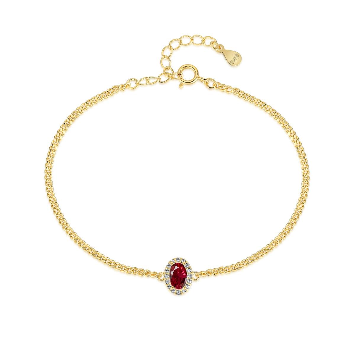 Bracciale_donna_pietra_Rossa - cucciolagioielli
