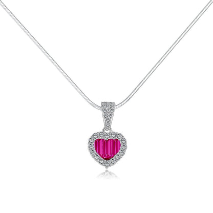 Collana Cuore Pendente Calipso Argento