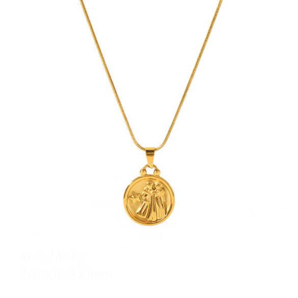 Collana Gemelli Segno Zodiacale 