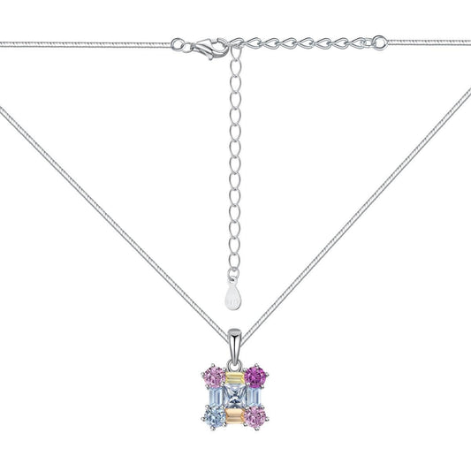 Collana in argento arcobaleno di Cucciola Gioielli