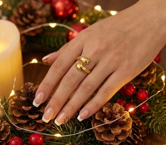 Anello Mercurio Placcato Oro in Argento