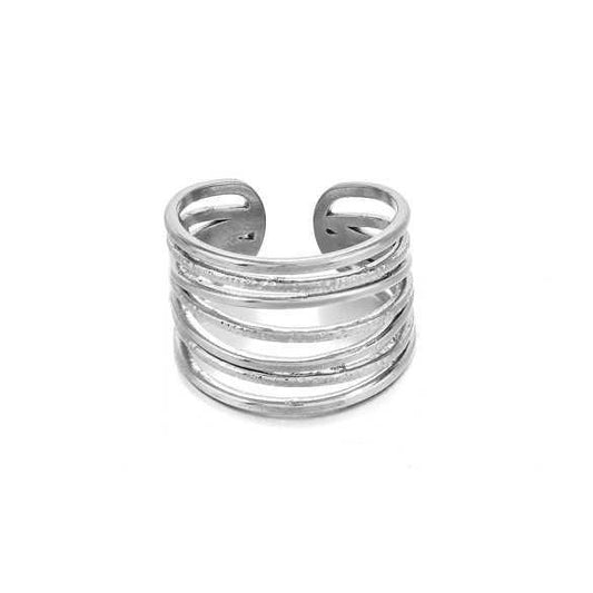 Anello Magna Graecia Acciaio