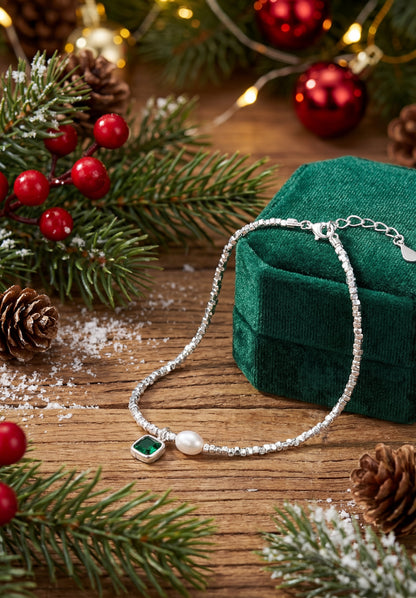 Bracciale Magna Graecia Verde Argento