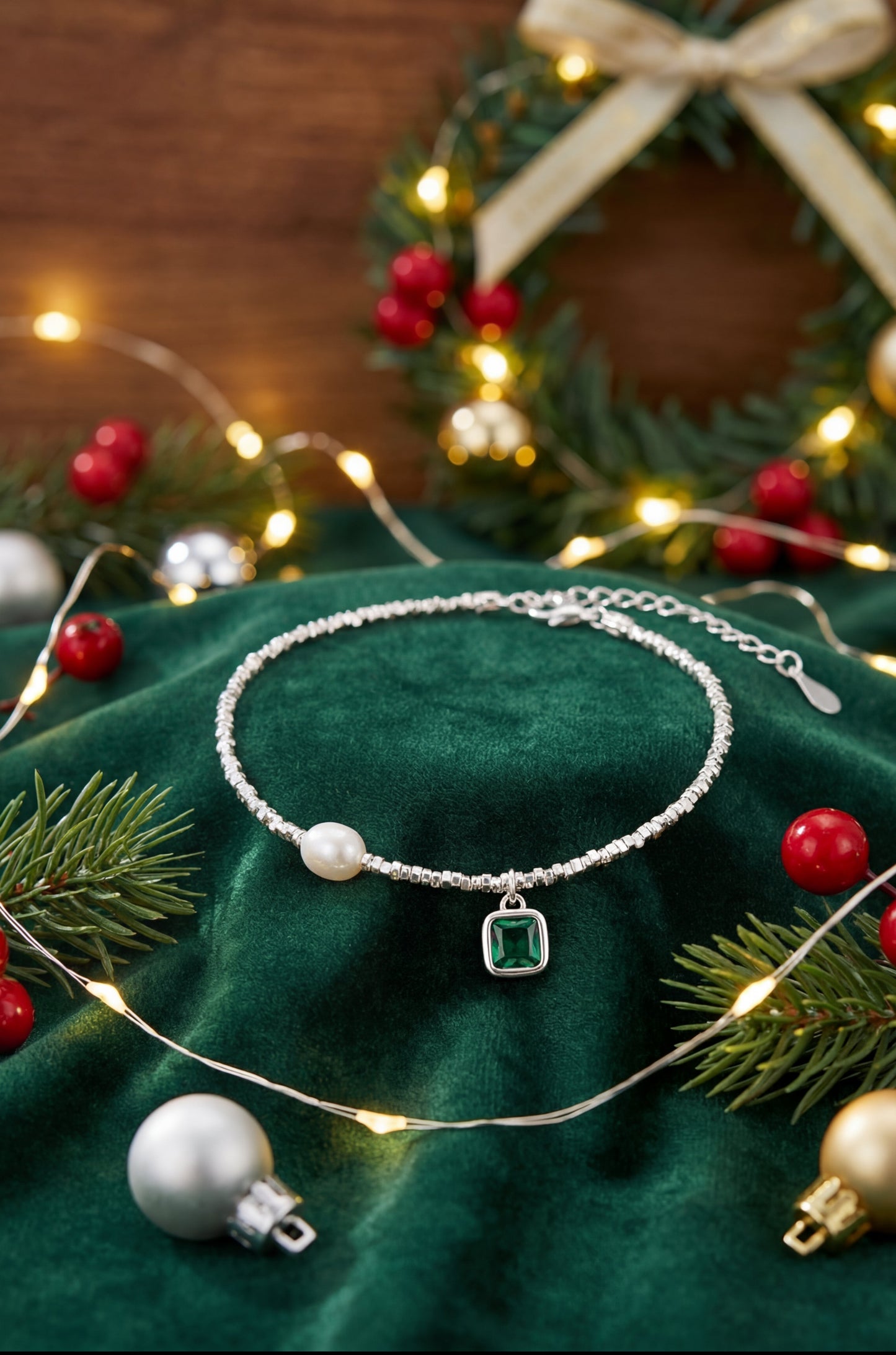 Bracciale Magna Graecia Verde Argento