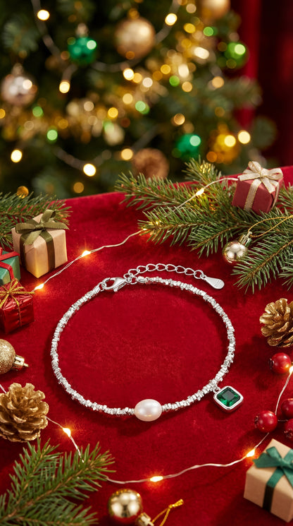 Bracciale Magna Graecia Verde Argento