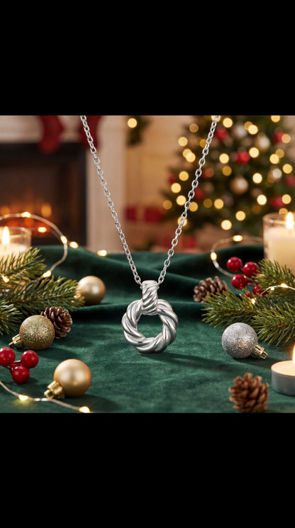 Collana ghirlanda Argento