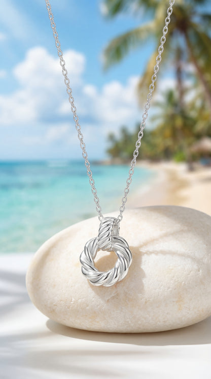 Collana ghirlanda Argento