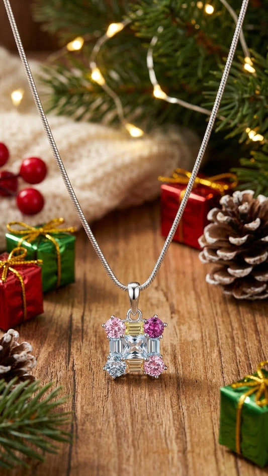 Collana in Argento Rainbow