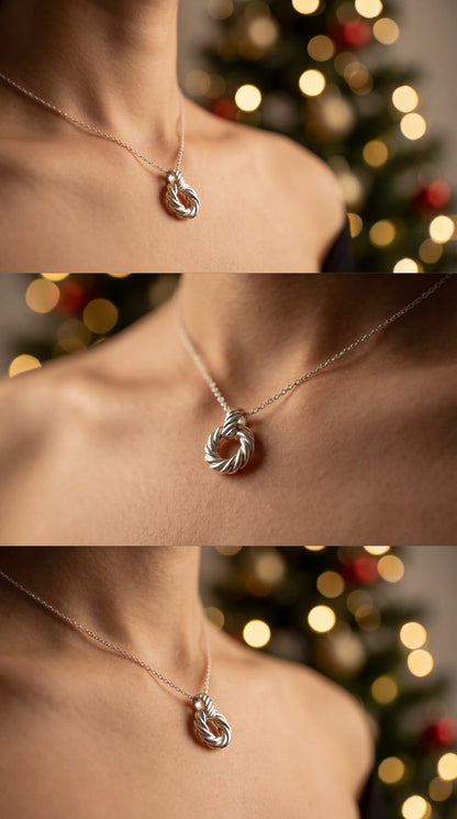 Collana ghirlanda Argento