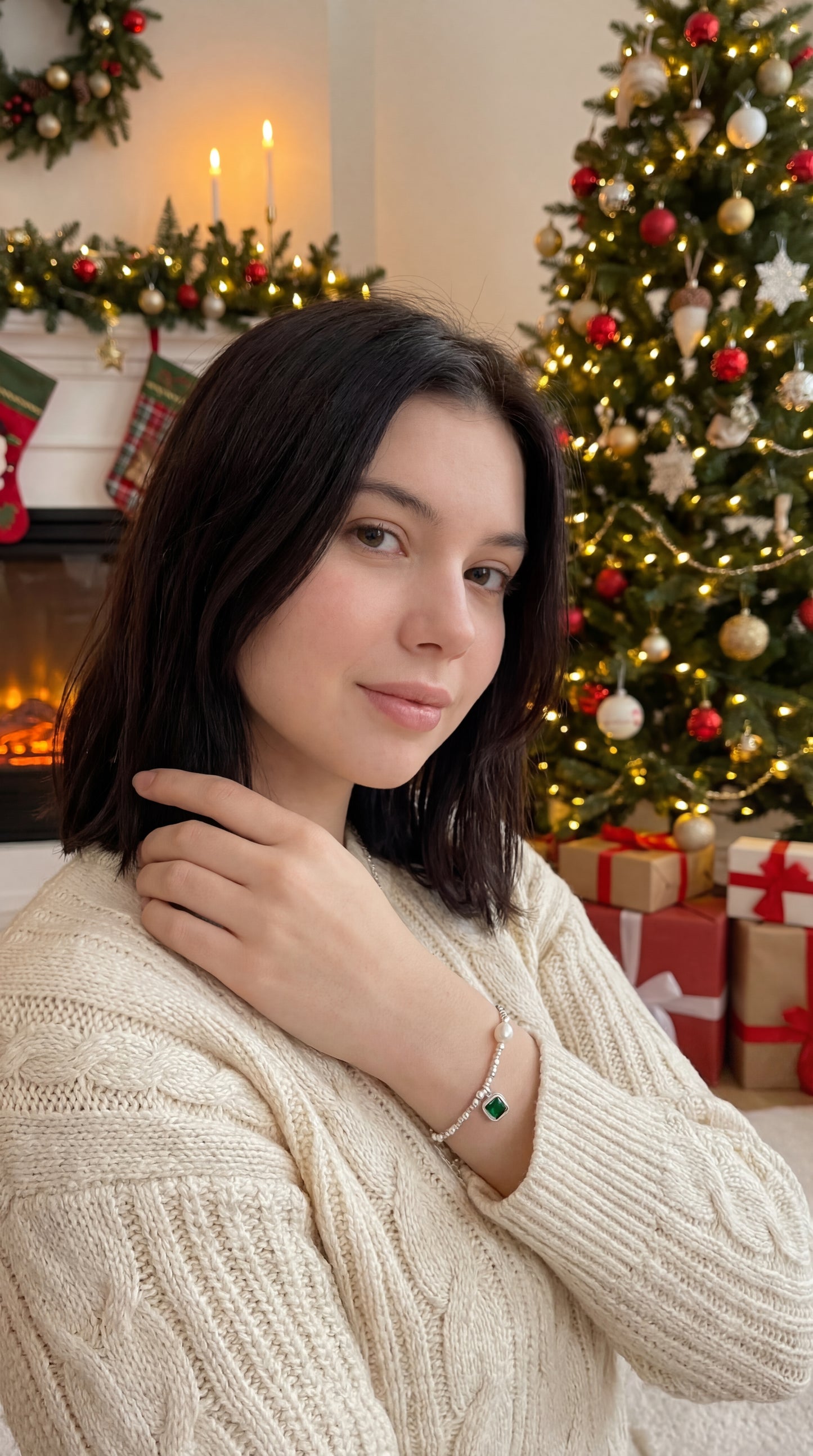 Bracciale Magna Graecia Verde Argento