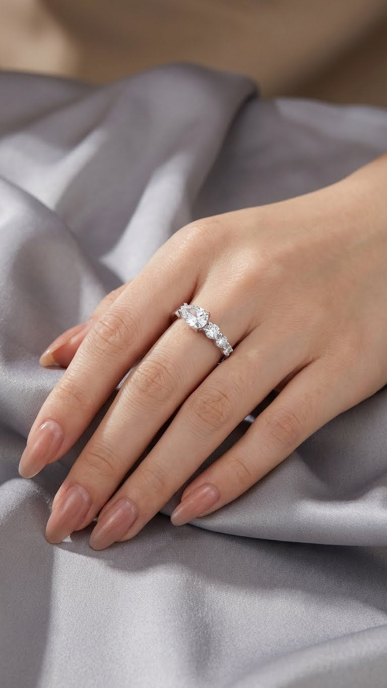 Anello Cometa Argento