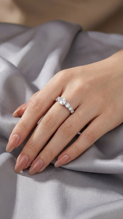 Anello Cometa Argento