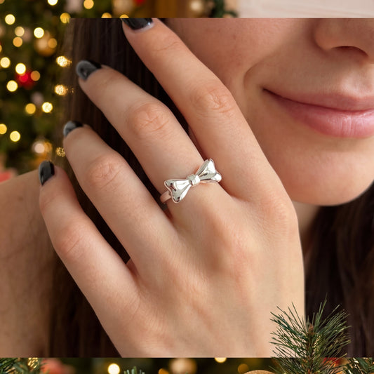 Anello Minnie Argento