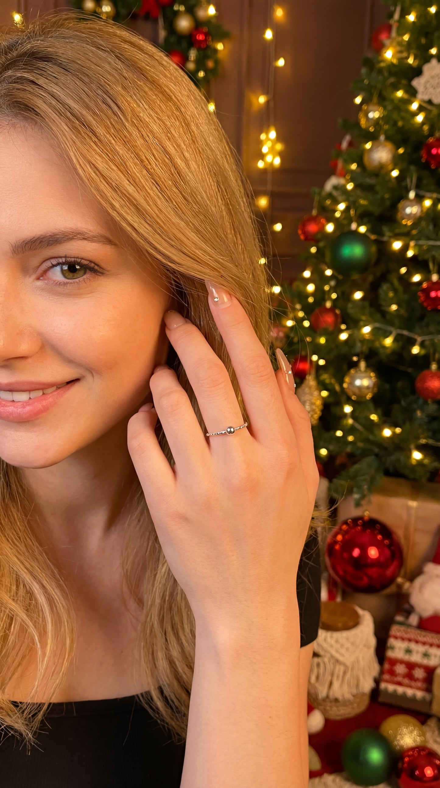 Anello Argento Selene