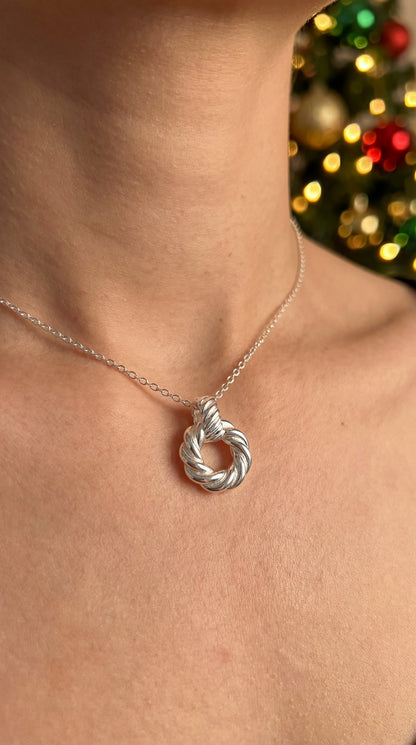 Collana ghirlanda Argento