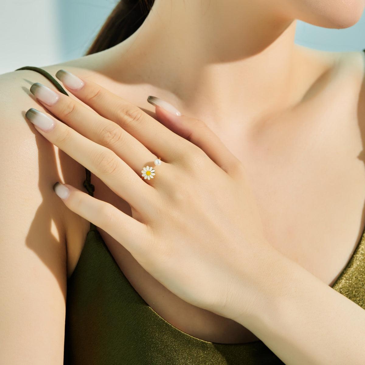 anello_Cucciola_oro_fiore - cucciolagioielli