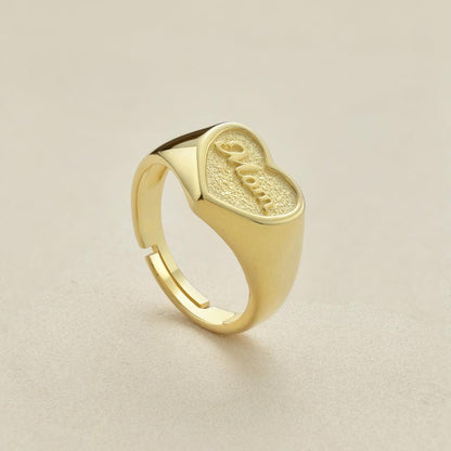 anello argento 925 cuore