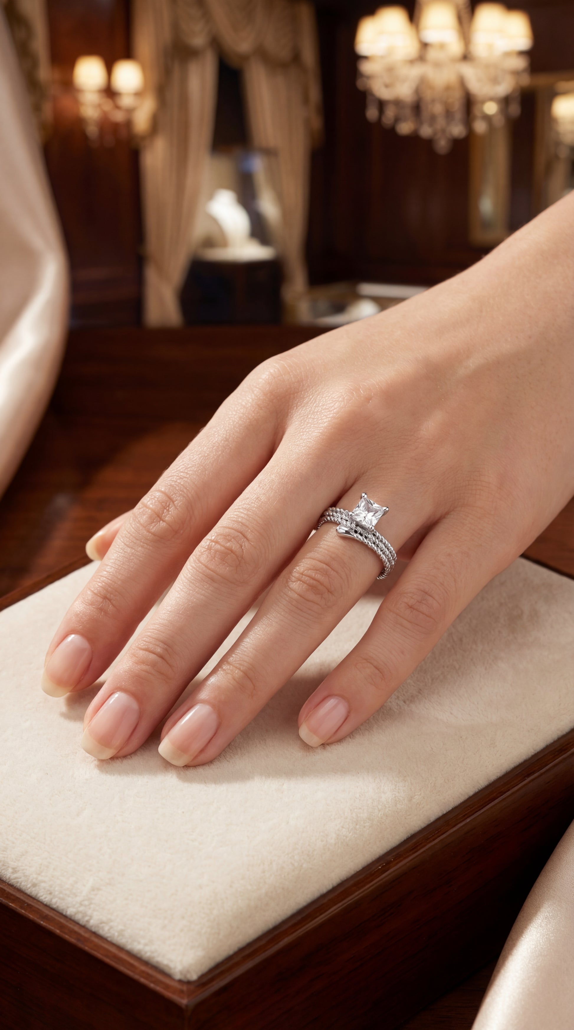 anello argento intreccio | Cucciola Gioielli