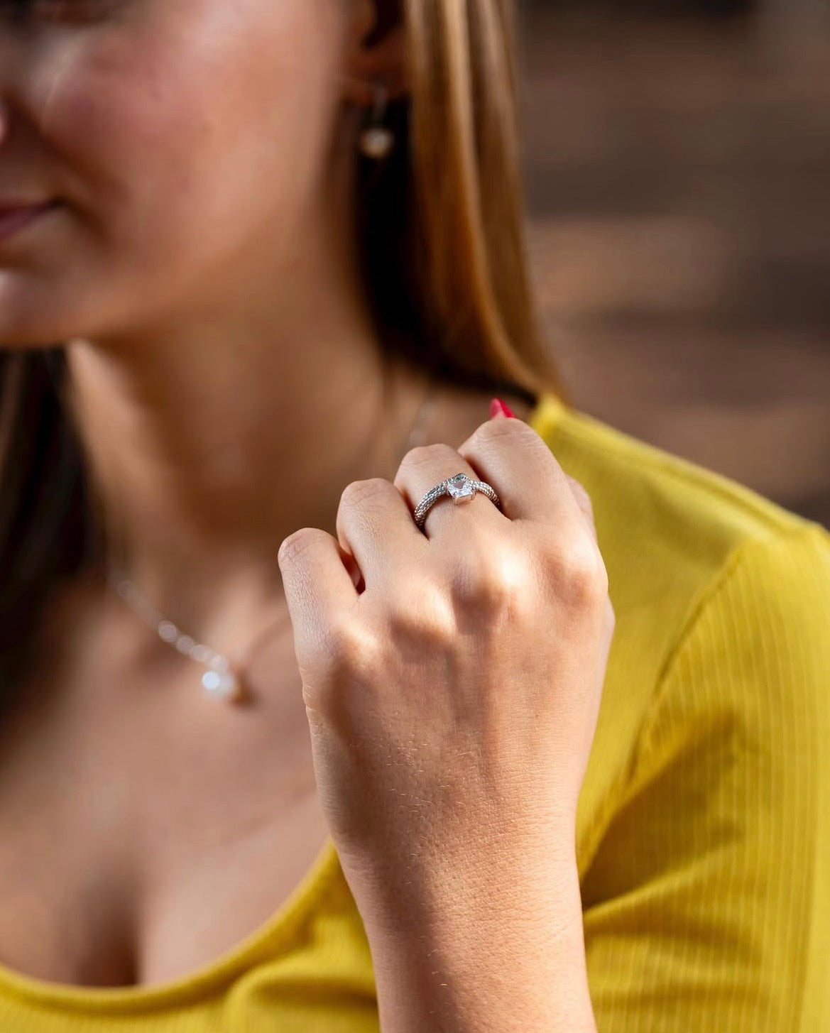 anello nodo in argento di Cucciola Gioielli