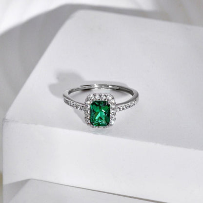 Anello pietra Verde di Cucciola Gioielli 