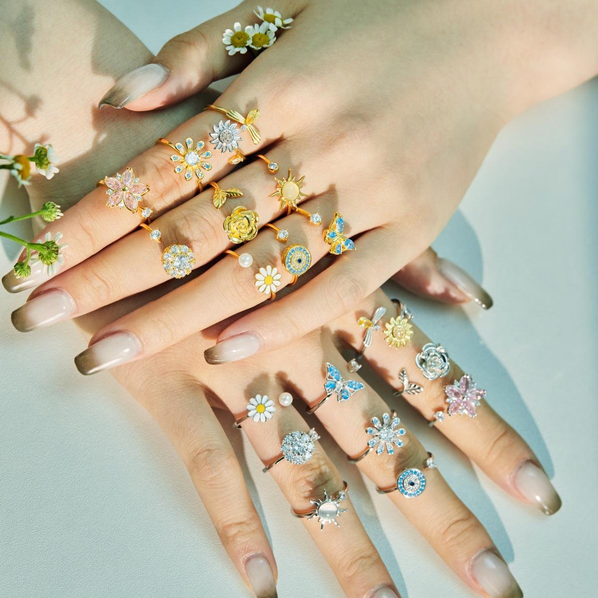 anello_girasole_antistress - cucciolagioielli