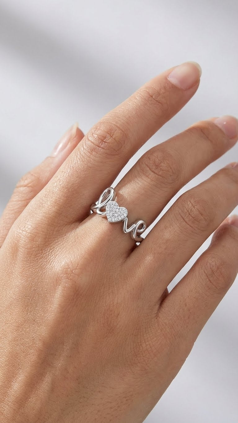 anello in Argento Love di Cucciola Gioielli