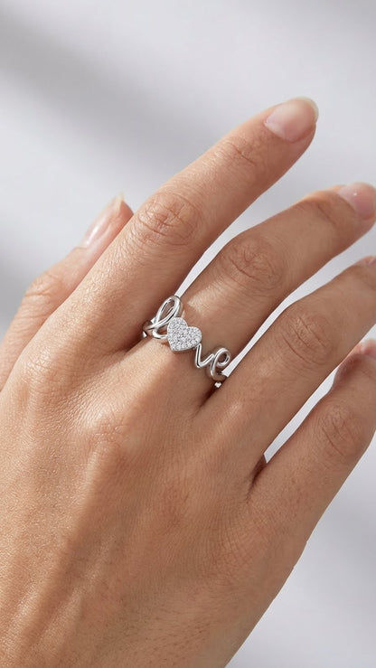 anello in Argento Love di Cucciola Gioielli